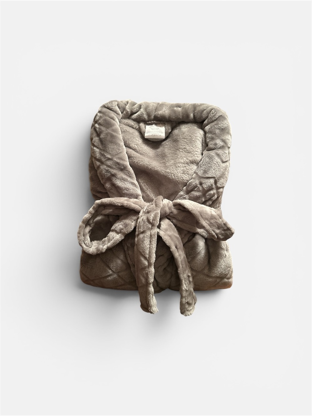BRAND NEW‼️ Wayland Square Plush Flannel Bath Robe - Light Taupe